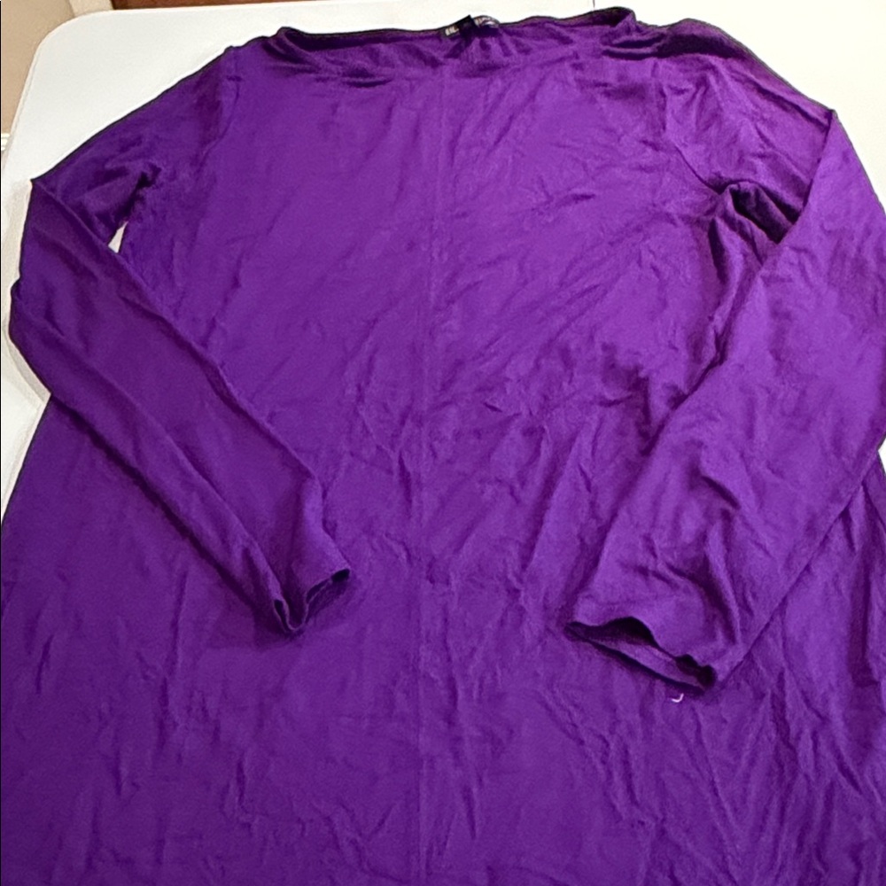 Eileen Fisher Rich Purple Top